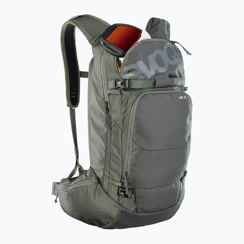 Скитуринг раница EVOC Line 20 l dark olive 2