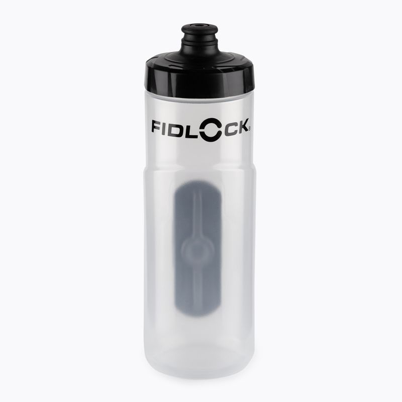 Бутилка за велосипед FIDLOCK Twist 600 ml прозрачна бяла