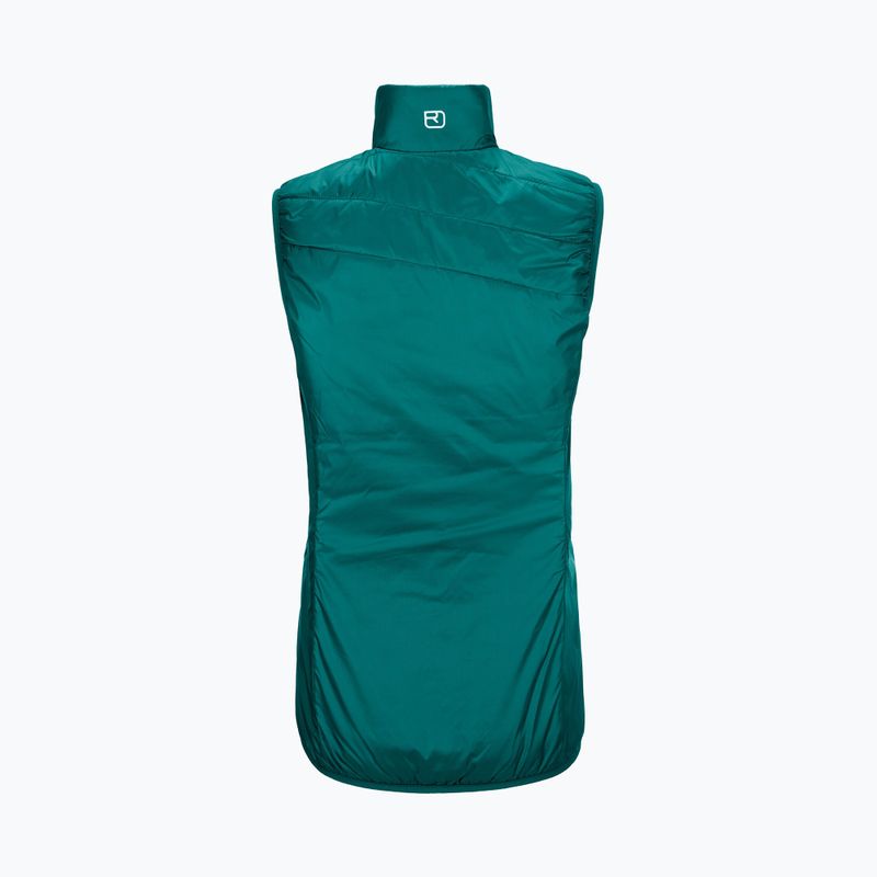 Ortovox Swisswool Piz Boe дамски анцуг без ръкави зелен 2