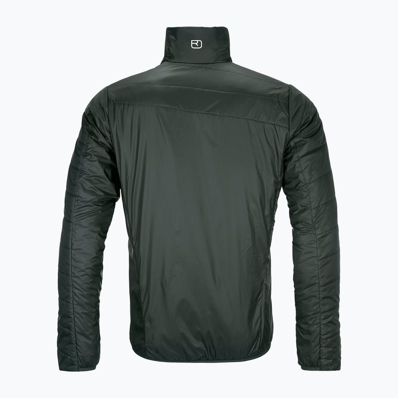 Мъжко хибридно яке Ortovox Swisswool Piz Boval green reversible 6114100052 4
