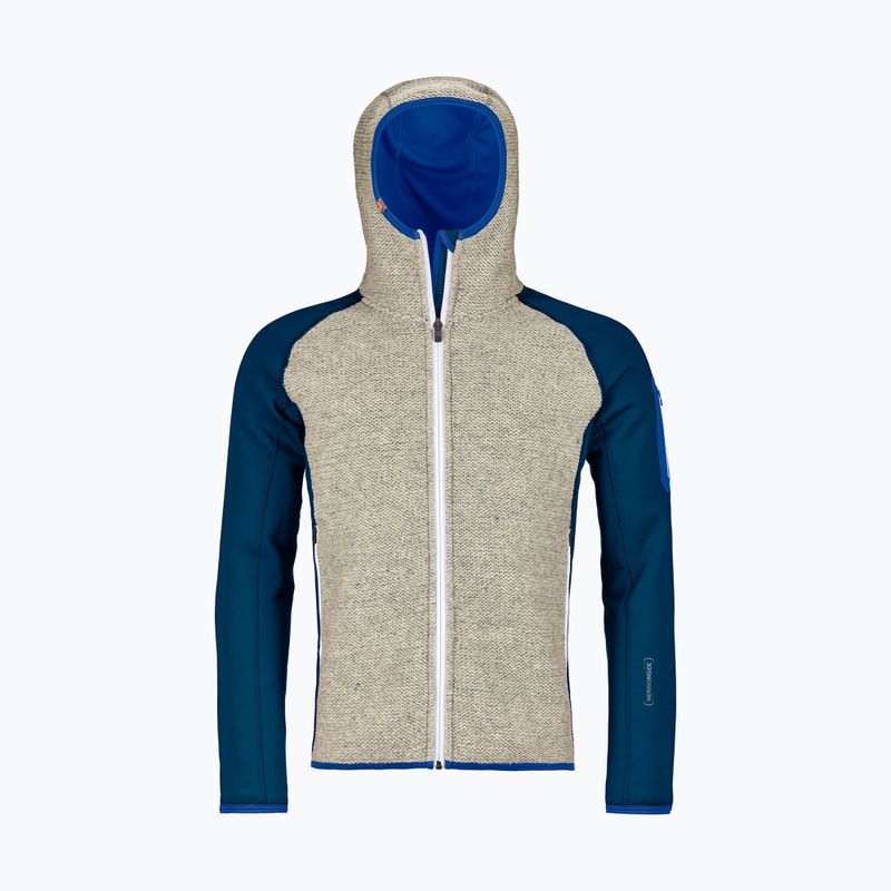 Мъжки Ortovox Fleece Plus Classic Knit Hoody сив 86942