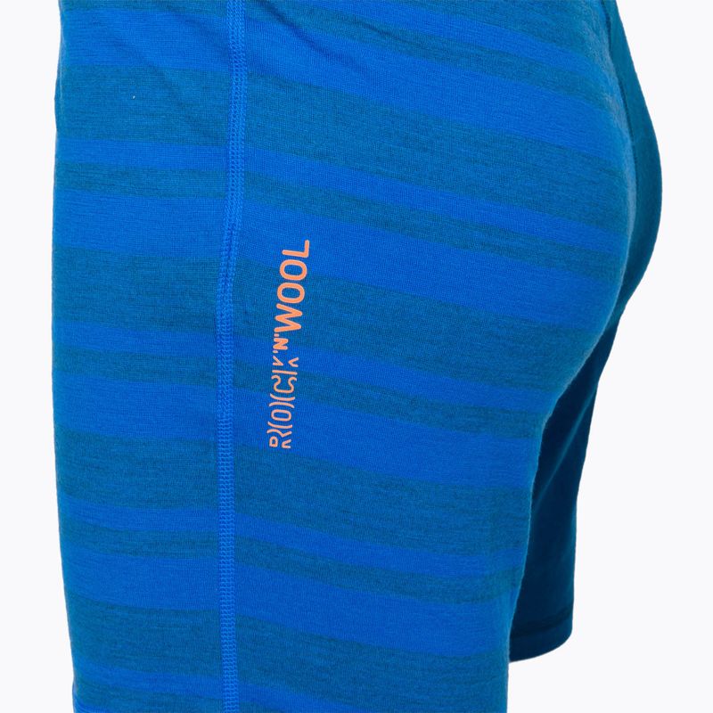 Мъжки термални боксерки Ortovox 185 Rock'N'Wool blue 8413200001 4