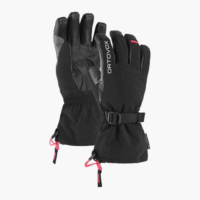 Мъжки скиорски ръкавици ORTOVOX Merino Mountain black raven 6