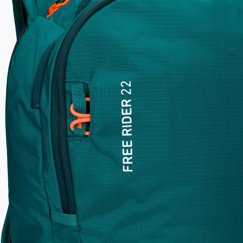 Plecak Ortovox Free Rider 22 l zielony 4681000003 4