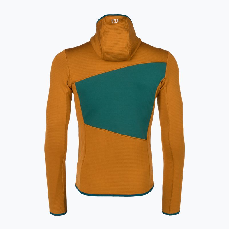 Мъжки потник ORTOVOX Fleece Grid Hoody sly fox trekking sweatshirt 6