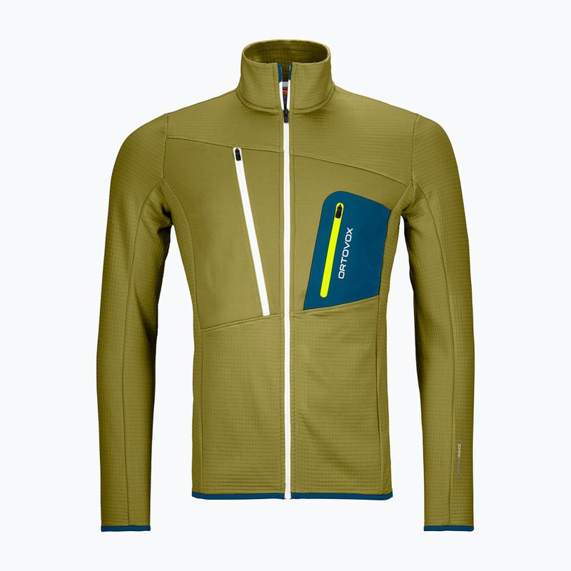 Мъжки суитшърт Ortovox Fleece Grid Green 8721200046 5