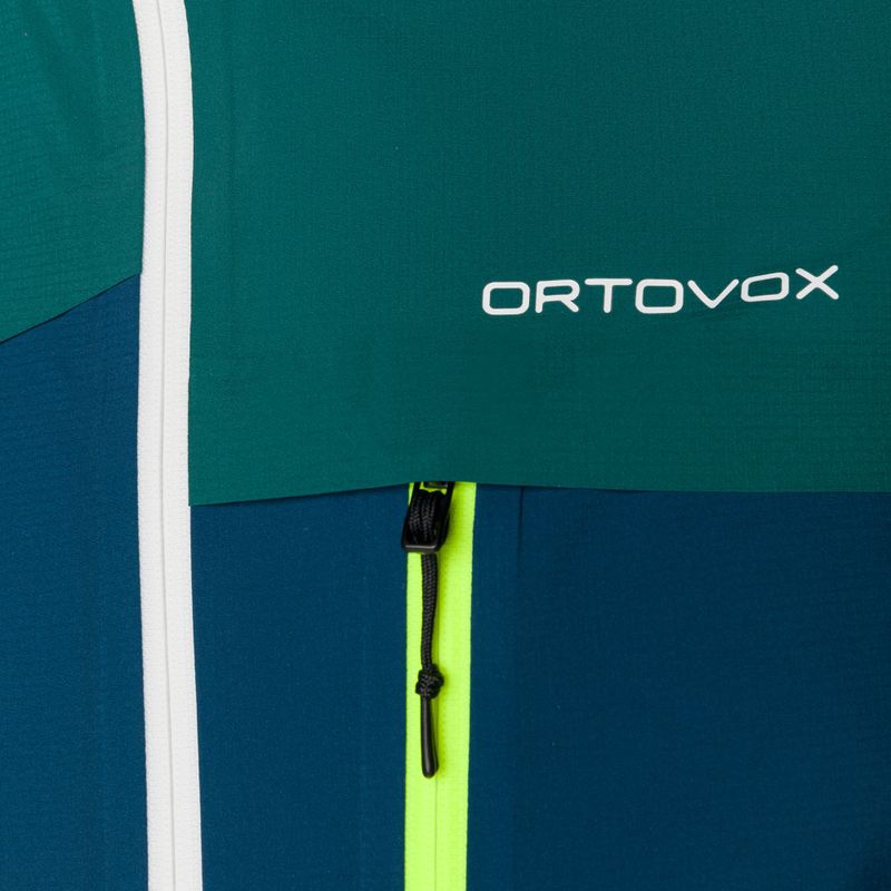 Мъжко дъждобранно яке ORTOVOX 2.5L Civetta petrol blue 3