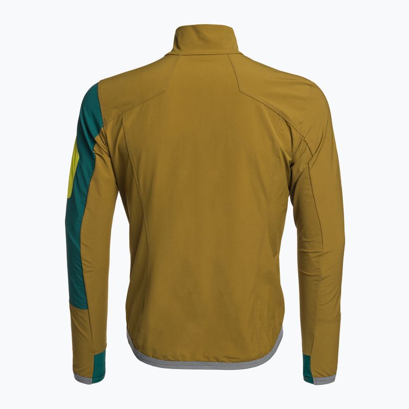 Мъжко софтшел яке Ortovox Berrino green 6037200022 2