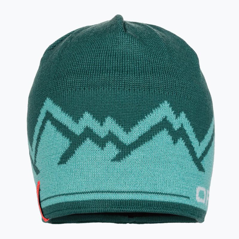 Шапка за трекинг ORTOVOX Peak pacific green 2