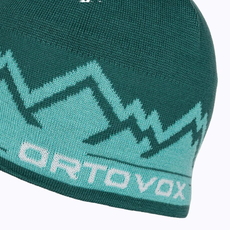 Шапка за трекинг ORTOVOX Peak pacific green 4