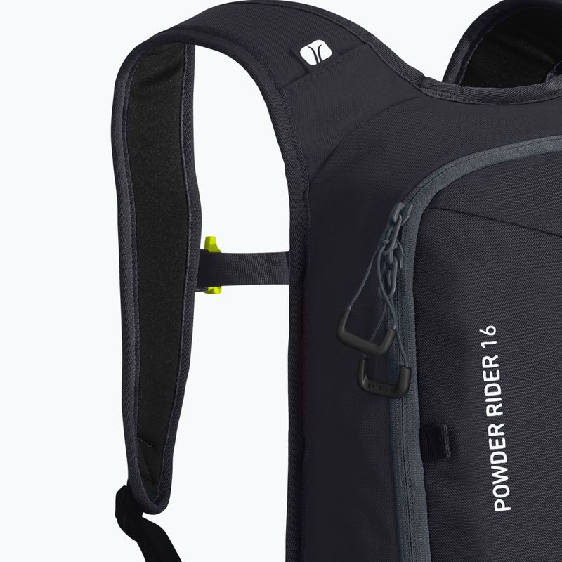 ORTOVOX Powder Rider 16 black raven ски раница 6
