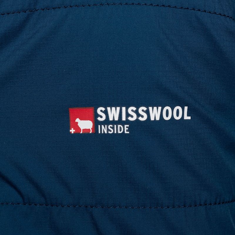 Дамско хибридно яке ORTOVOX Swisswool Piz Duan, синьо 6122700037 4