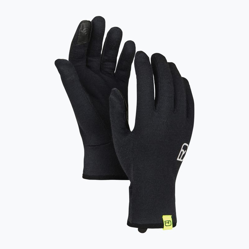 Мъжки скиорски ръкавици ORTOVOX 185 Rock'N'Wool black raven