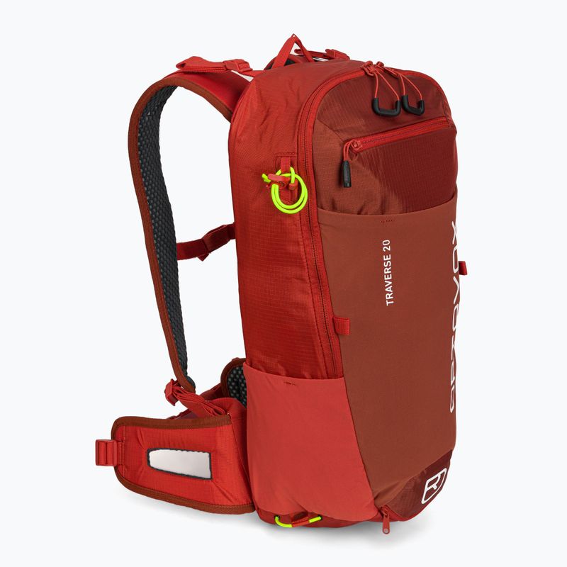 ORTOVOX Traverse 20 туристическа раница червена 4852400005 3