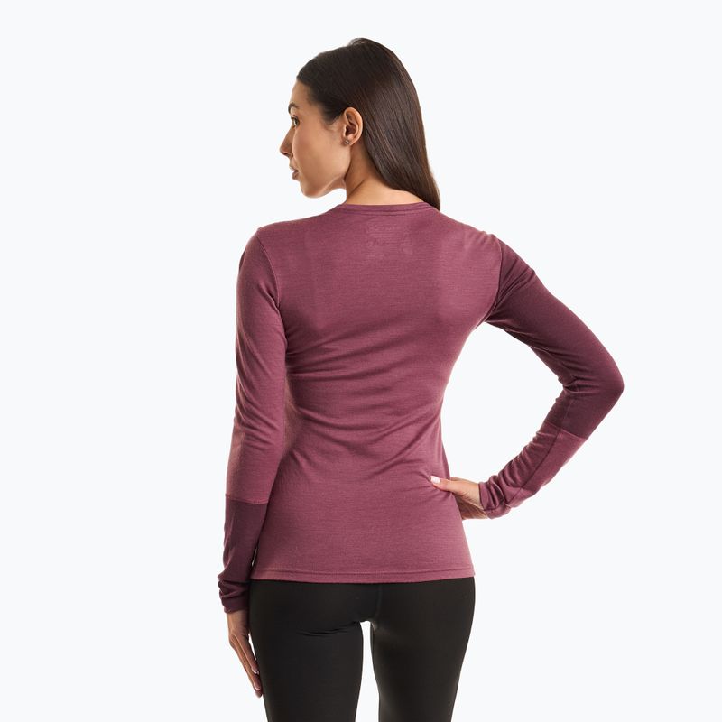 Дамска термоактивна блуза ORTOVOX 185 Rock'N'Wool mountain rose 2