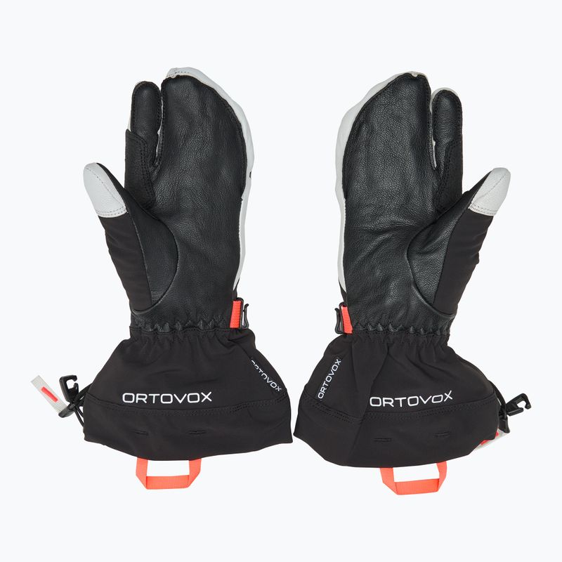 Дамски скиорски ръкавици ORTOVOX Merino Freeride 3 Finger black raven 2
