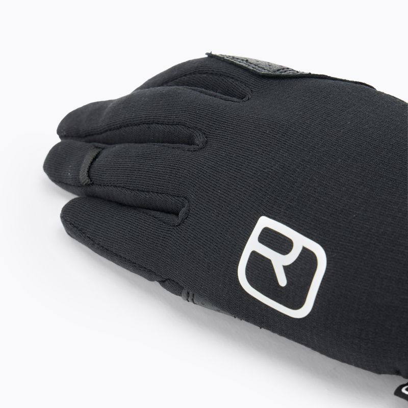 Дамски ръкавици за скитуринг ORTOVOX Fleece Light black raven 5