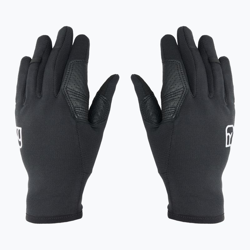 Мъжки ръкавици за скитуринг ORTOVOX Fleece Light black raven 3