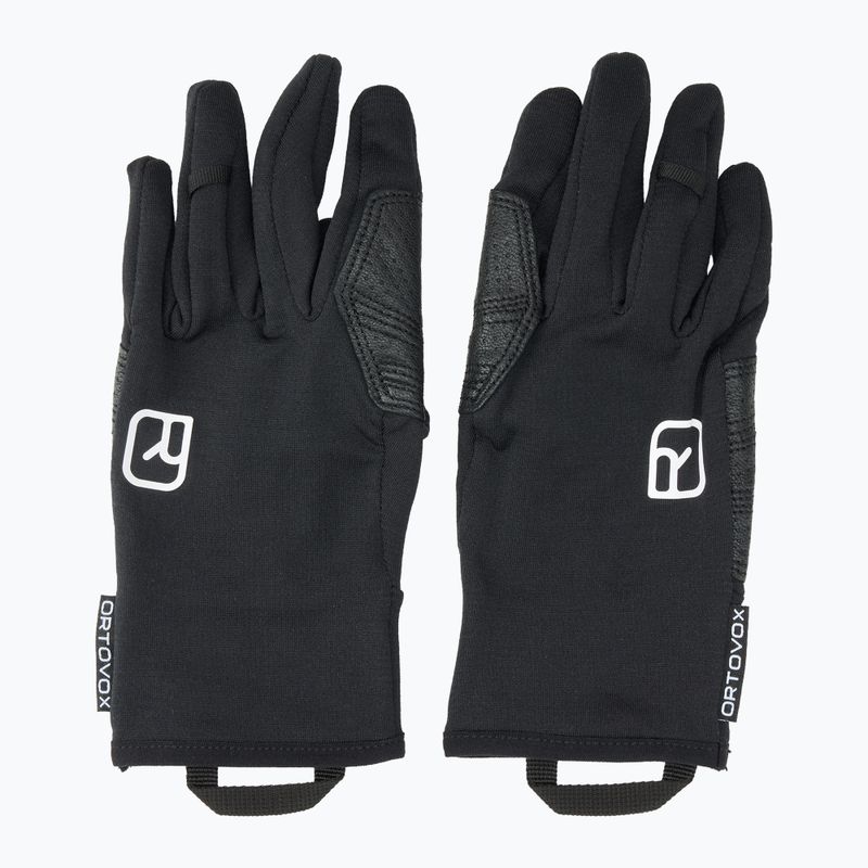 Мъжки ръкавици за скитуринг ORTOVOX Fleece Light black raven 6