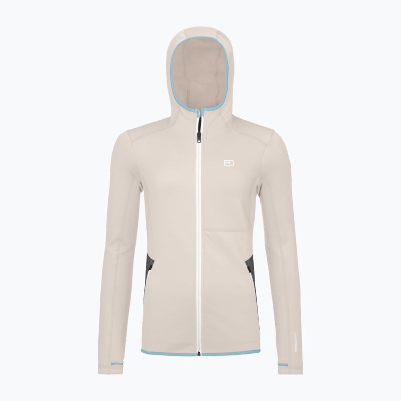 ORTOVOX Fleece Hoody бял тебешир за жени