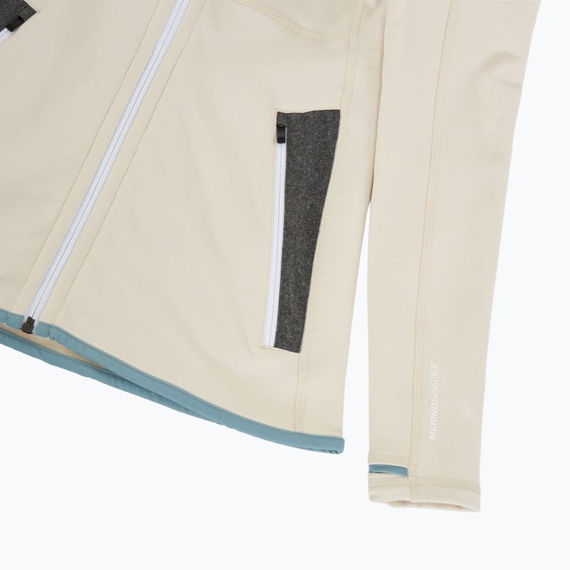 Дамски суитшърт ORTOVOX Fleece Hoody white chalk 4