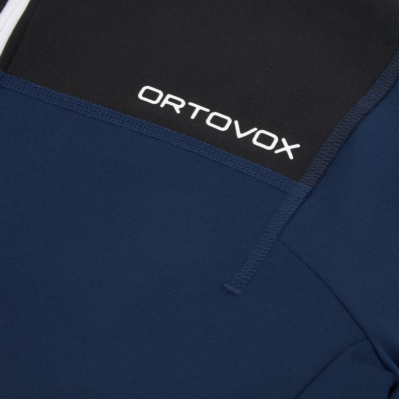 Мъжки суитшърт ORTOVOX Fleece Light deep ocean 3