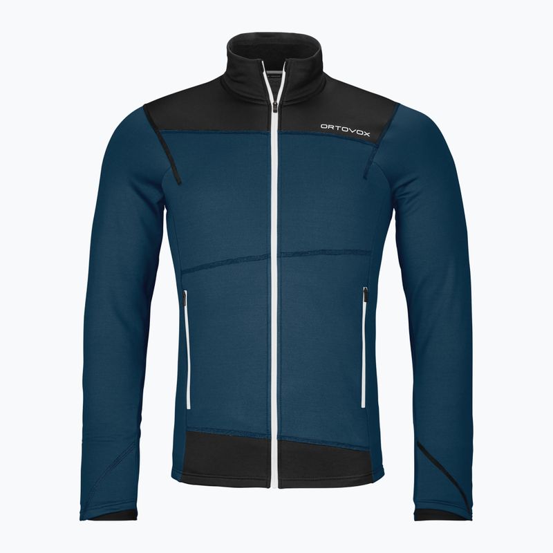 Мъжки суитшърт ORTOVOX Fleece Light deep ocean