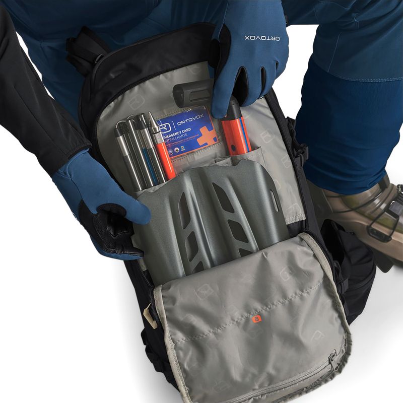 Скитуринг раница ORTOVOX Venet Tour 30 l black raven 10