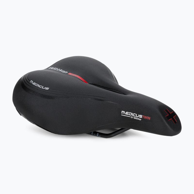 Седло за велосипед Wittkop Medicus Twin 3.0 черно WT-999081200