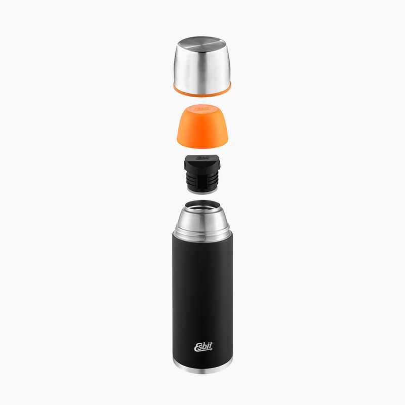Термос Esbit Stainless Steel Vacuum Flask 1000 ml steel/black 2