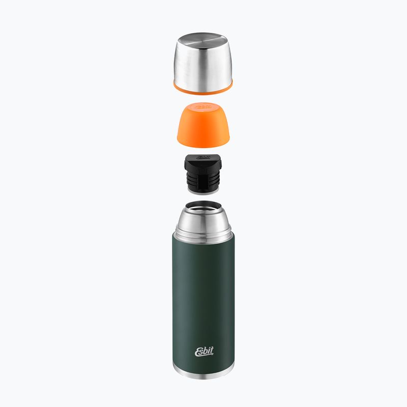 Термос Esbit Stainless Steel Vacuum Flask 1000 ml forest green 2