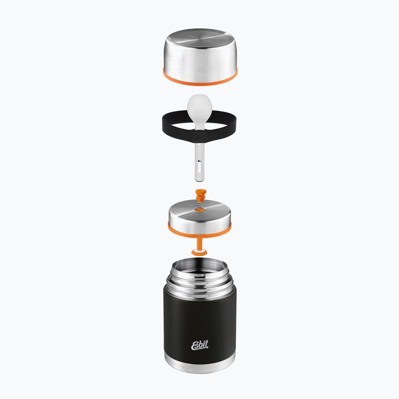 Термос за храна с прибори Esbit Stainless Steel Food Jug 500 ml black 4