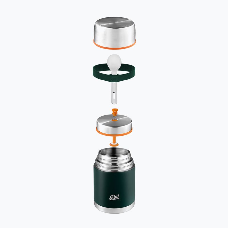 Термос за храна с прибори Esbit Stainless Steel Food Jug 500 ml forest green 4