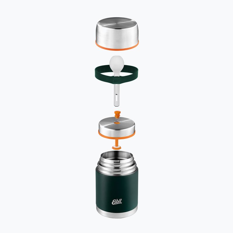 Термос за храна с прибори Esbit Stainless Steel Food Jug 750 ml forest green 4