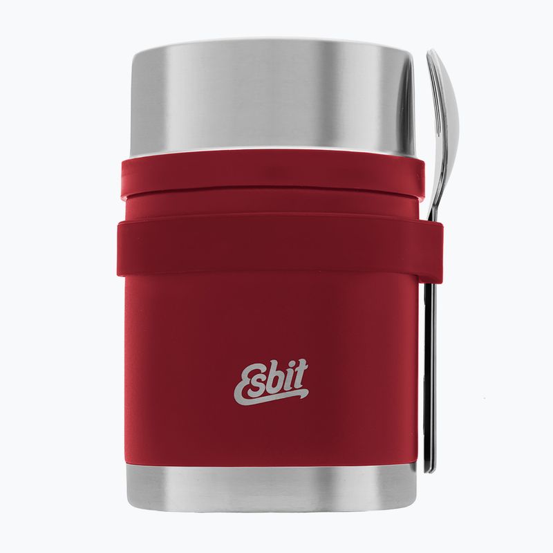 Прибори за хранене Esbit Food Jug Silicone Band burgundy 8