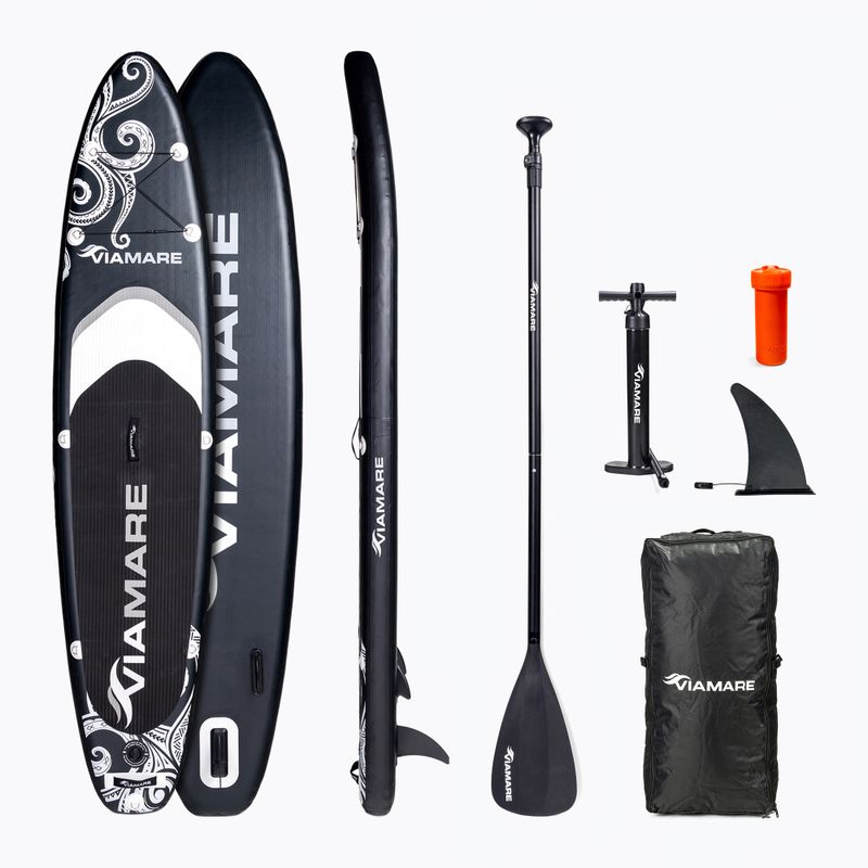 SUP дъска Viamare S 3.30m black 1123059