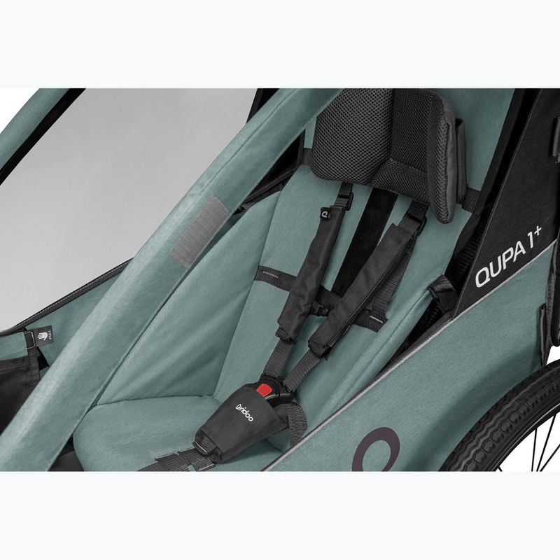 Велосипедно ремарке Qeridoo Qupa 1 mineral blue 8