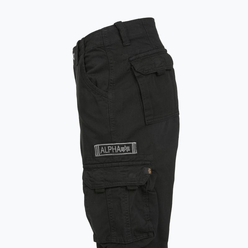 Мъжки панталони Alpha Industries Jet black 4