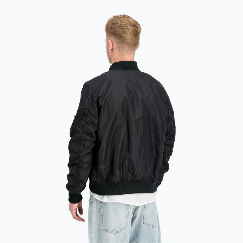 Alpha Industries мъжко яке MA-1 TT Two Tone Bomber black 3