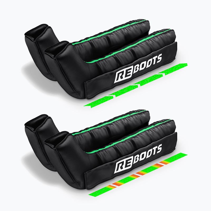 Маншони за лимфен дренаж REBOOTS Go Lite black/white/green 3