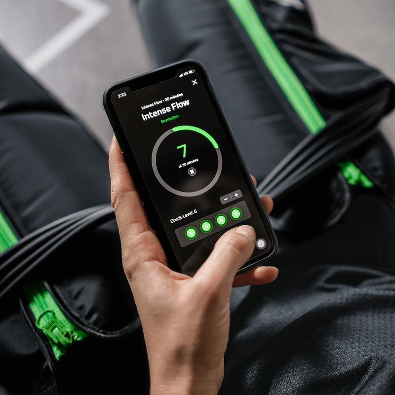 Маншони за лимфен дренаж REBOOTS Go Lite black/white/green 10