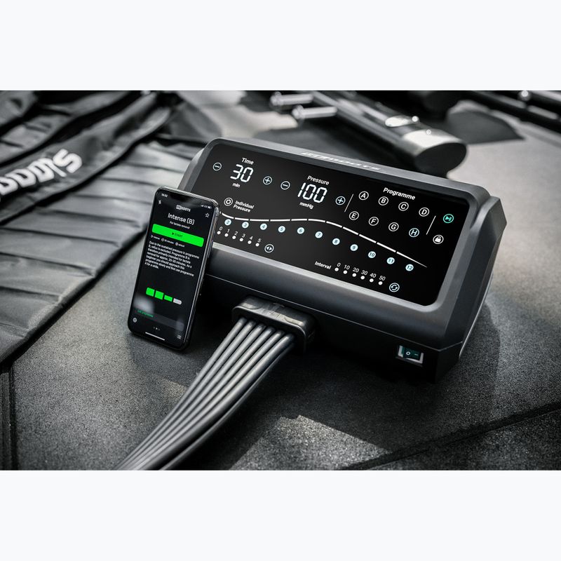 Маншони за лимфен дренаж REBOOTS One Pro Recovery Pants 2.0 2025 Edition black/white/green 6