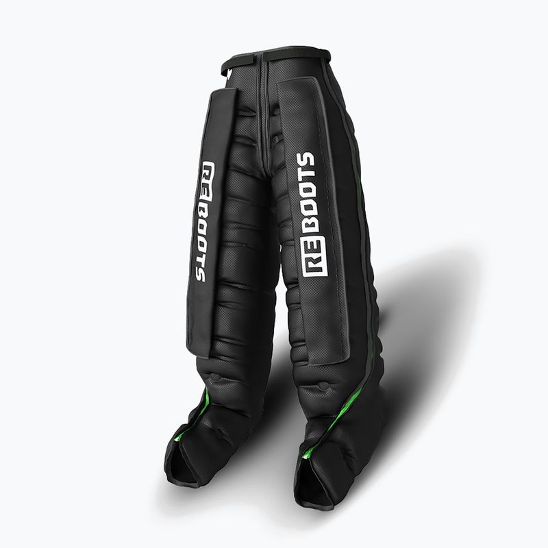 Маншони за лимфен дренаж REBOOTS Go Lite Recovery Pants 2.0 2025 Edition black/white/green 2