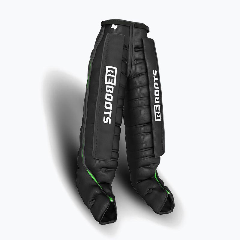 Маншони за лимфен дренаж REBOOTS Go Lite Recovery Pants 2.0 2025 Edition black/white/green 3