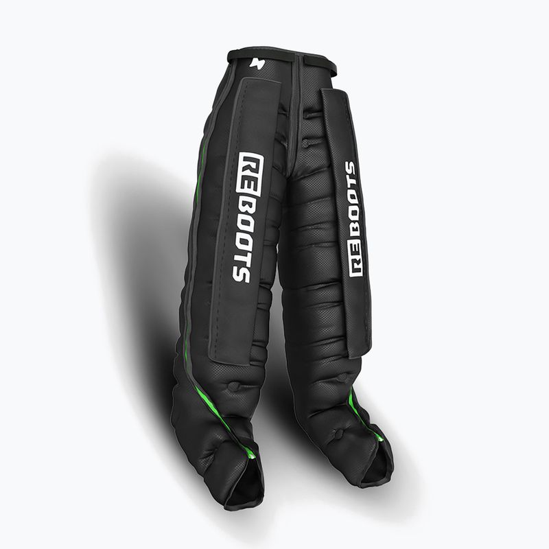 Маншони за лимфен дренаж REBOOTS Go Lite Recovery Pants 2.0 2025 Edition black/white/green 4