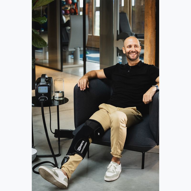 Маншет за криотерапия с компресия REBOOTS Knee black 8