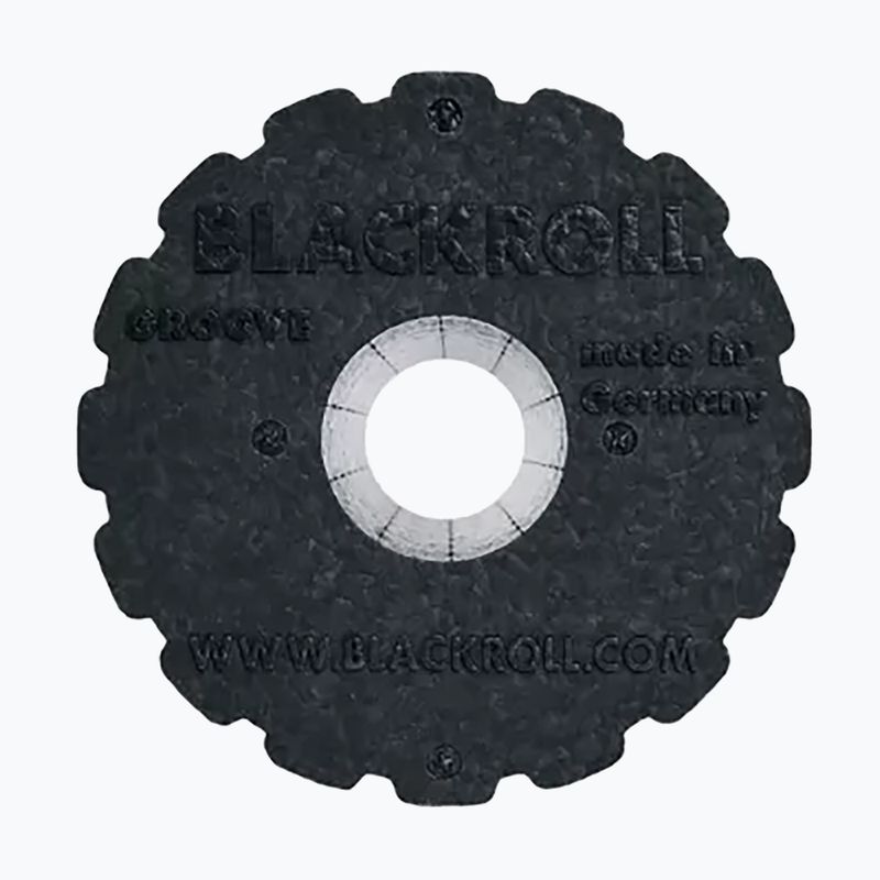 Масажен валяк BLACKROLL Groove Standard черен 2