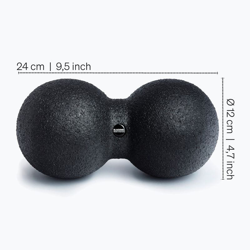 Масажна топка BLACKROLL Duoball A000499 black 2
