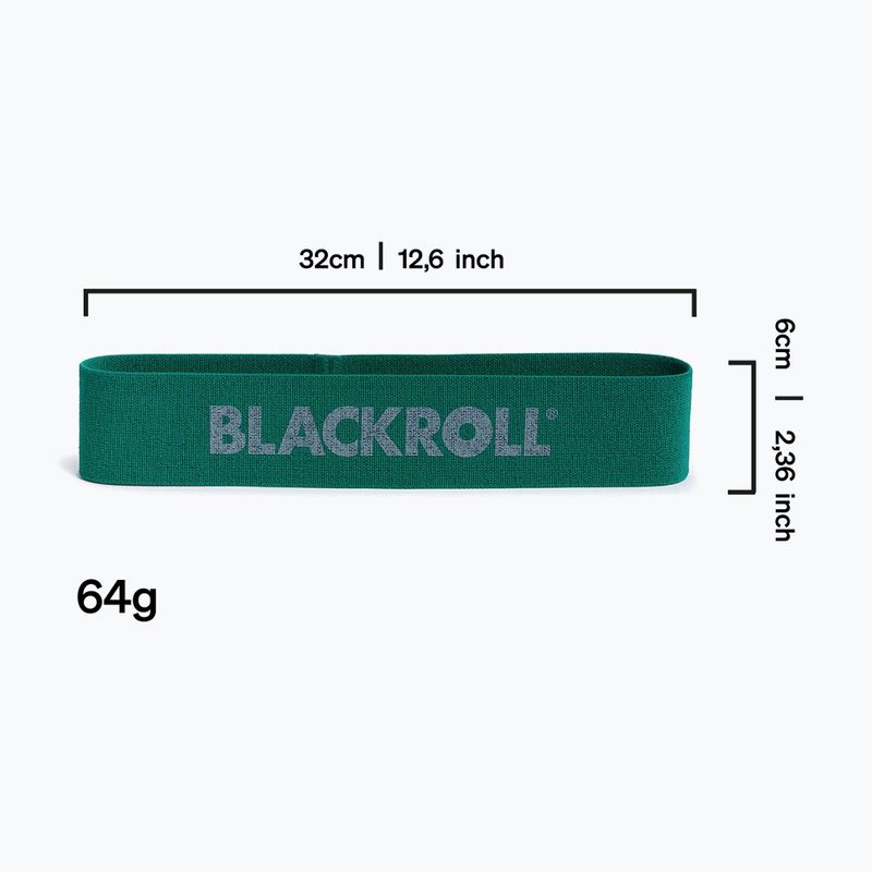 Комплект ластици за упражнения Blackroll Loop Band 6 szt. yellow/orange/red/green/blue/black 2