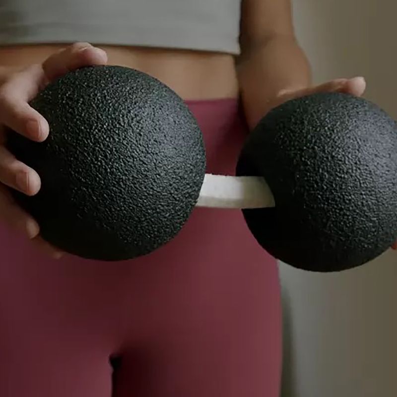 Двойна масажна топка BLACKROLL Duoflex 12 black 6